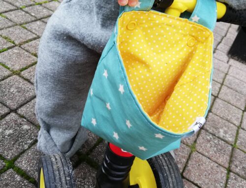 Tasche nähen für das Laufrad / Fahrrad / Pucky Wutsch